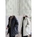 Luxury Black Pockets Patchwork fashion Winter Duck Down down coat