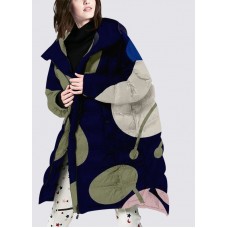 Bohemian Zip Up Print fashion Duck Down down coat Winter