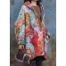 fine red prints winter coats trendy plus size snow jackets hooded patchwork winter coats